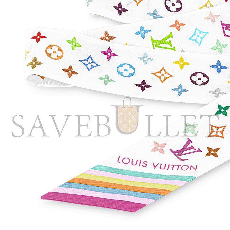 l0vis Vvtt0n murakami lv x tm monogram multicolor bb bandeau m94963 (120*5cm)